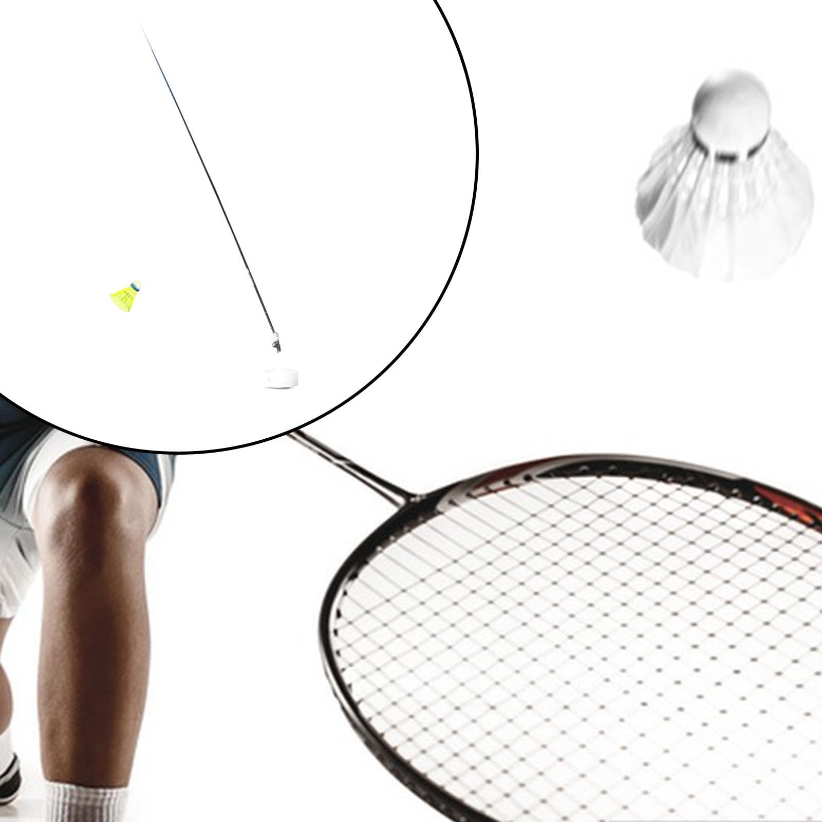 Máquina de práctica de Rebote para un Jugador Dispositivo portátil de Entrenamiento de bádminton Especialmente diseñado para Habilidades Individuales Entrenador de
