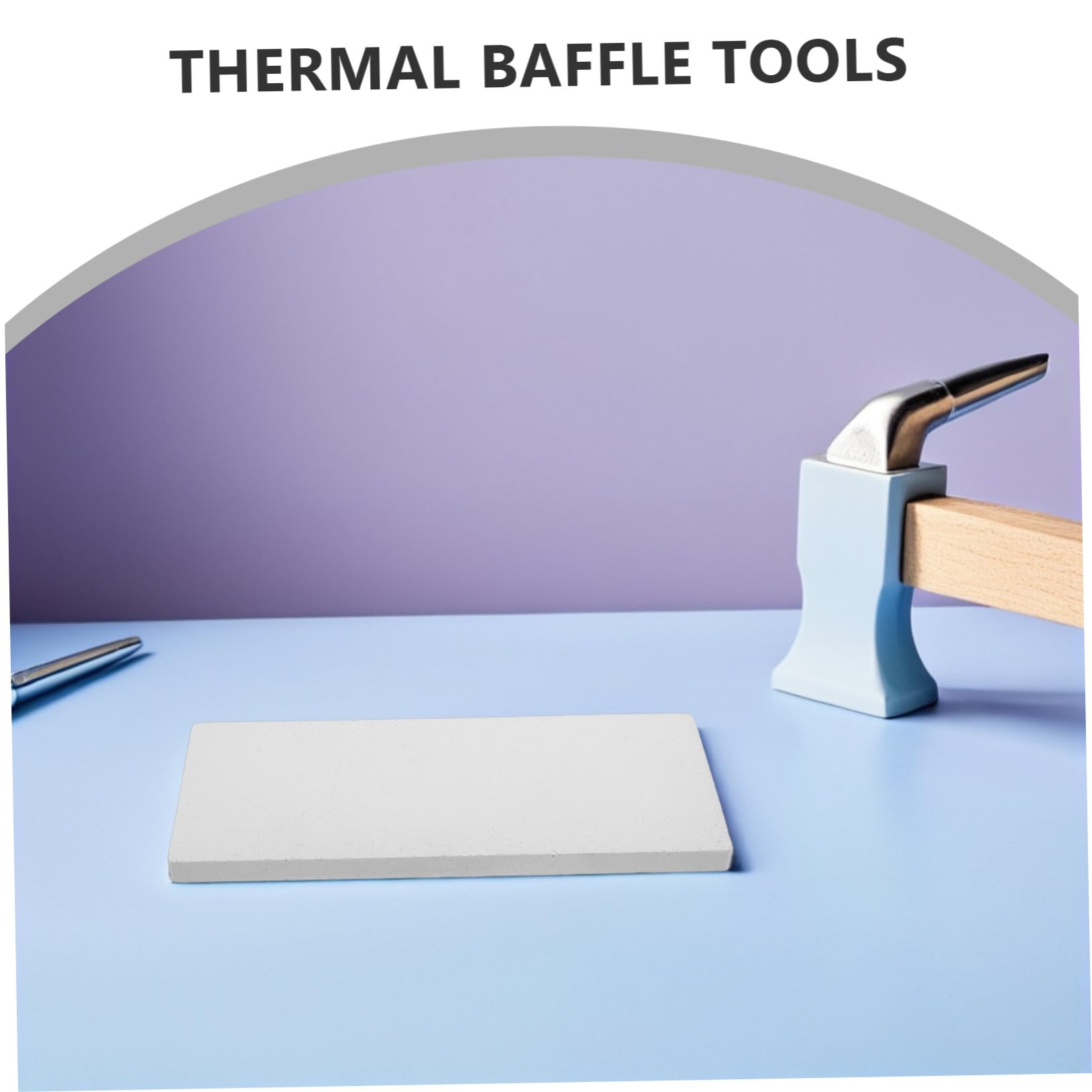 PRETYZOOM Bloque Refractario Cuadrado para Soldadura de Joyería Resistente al Calor Tabla Aislante Reutilizable para Soldar Plata y Cobre para Bricolaje y Producción Profesional