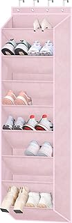 SLEEPING LAMB Over The Door Shoe Organizer for Closet, Kids Sneaker Stor...