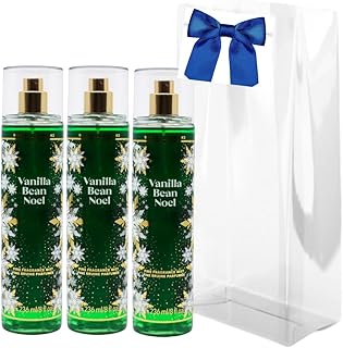 Bath & Body Works Vanilla Bean Noel Fine Fragrance Mist Gift Pack for Holiday - Lot of 3