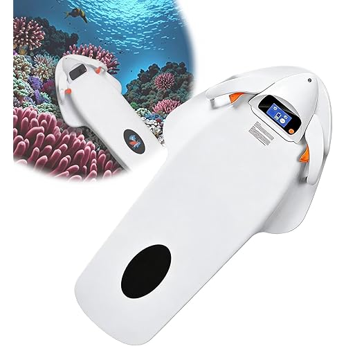 Portable Motorized Wakeboard, Professional Electric Jet Surfboard, Smart somatosensory Surfboard Swimming aid, 15KM/H Max Speed, 60 Min Battery for Adults & Teens