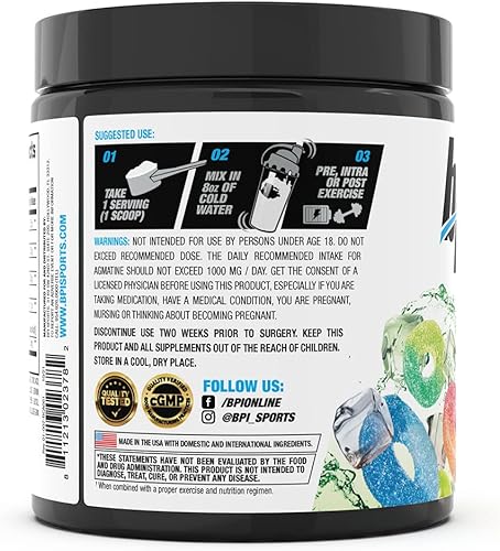 Miniatura 14 de BPI Sports Best BCAA péptidos aminoácidos de cadena ramificada, polvo energizante