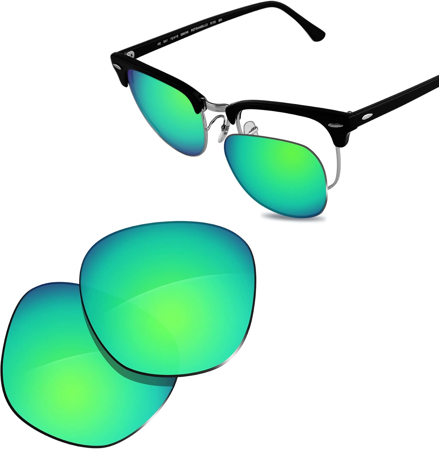 100% Precise-Fit Replacement Sunglass Lenses for RayBan RB3016-51