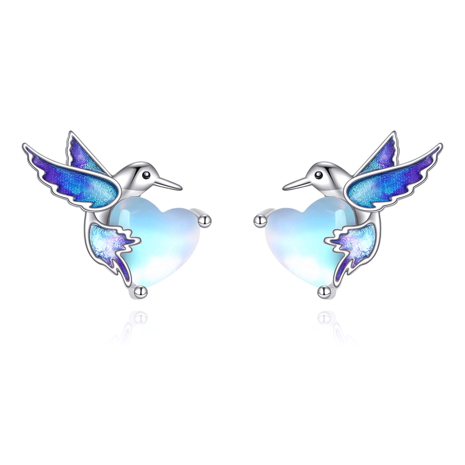 Katzen/Frosch/Koala/Fuchs/Fledermaus Ohrringe für Damen 925 Sterling Silber Süße Ohrstecker mit Katzenmotiv Schmuck Geschenke für Teenager