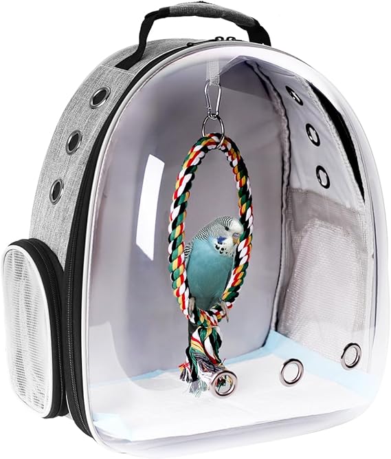 Bird Backpack Carrier, Space Capsule Bubble Window