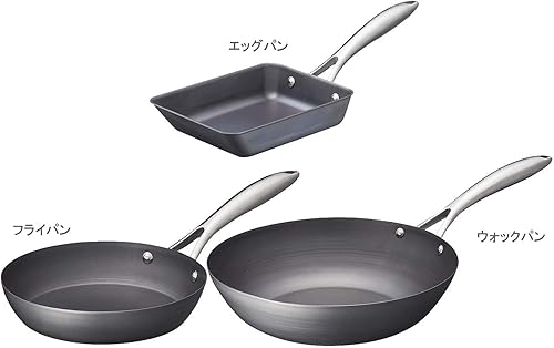 Miniatura 6 de Vita Craft - Sartén para huevos 2009, compatible con inducción, fabricada en Japón, súper hierro, resistente al óxido, plata, 7.8 x 5.7 pulgadas