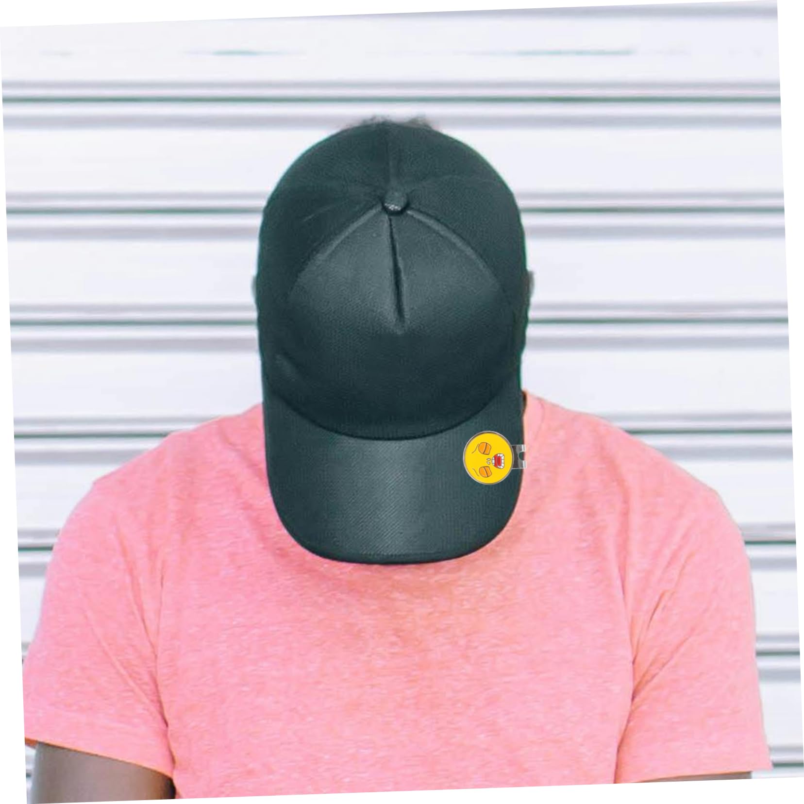 HANABASS Golfhut-Clip Golfhutclip Golfschirmclip Golfkugel Markierer Golfschirmbefestigung Hat Clip Golf Zubehör Ballmarker Golfball Kappen Hut-Marker- Golfzubehör