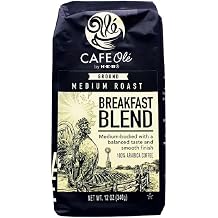 Cafe Ole HEB Ground Coffee 12oz - 1 bag Breakfast Blend