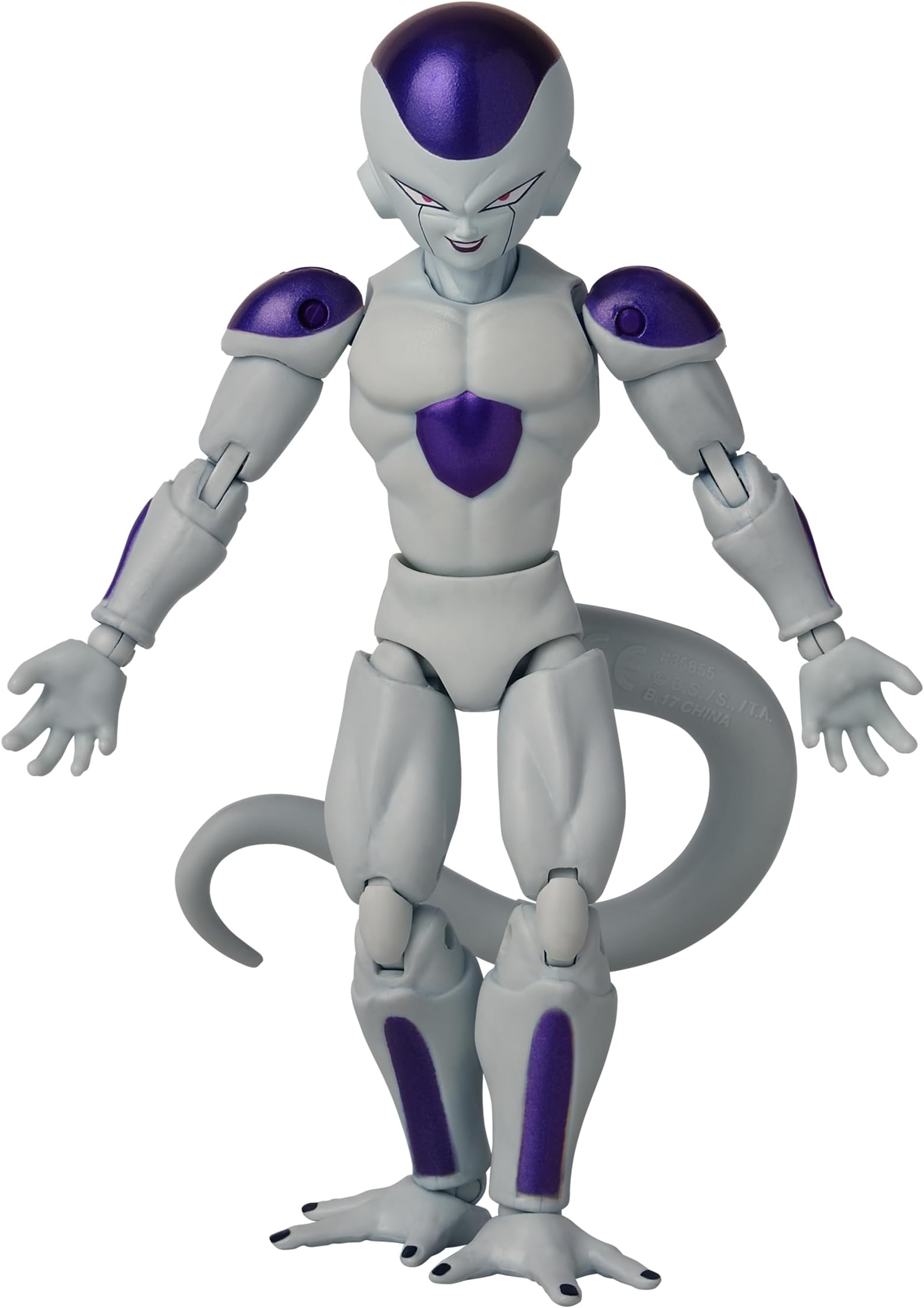 Bandai Dragon Stars Figures Frieza 4th Form V2 | Dragon Ball Frieza 4th Form Action Figure | 17cm Articulated Dragon Ball Figure | Bandai Dragon Stars Anime Figures | Anime Gifts And Merch