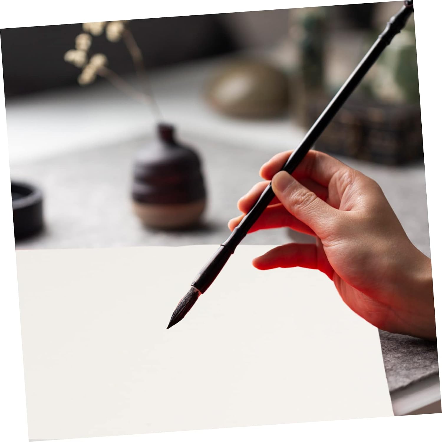 Hohopeti 100pcs Multi-Function Chinese Calligraphy Paper Xuan Paper for Art Class Boys and Girls Watercolor Drawing Painting Writing