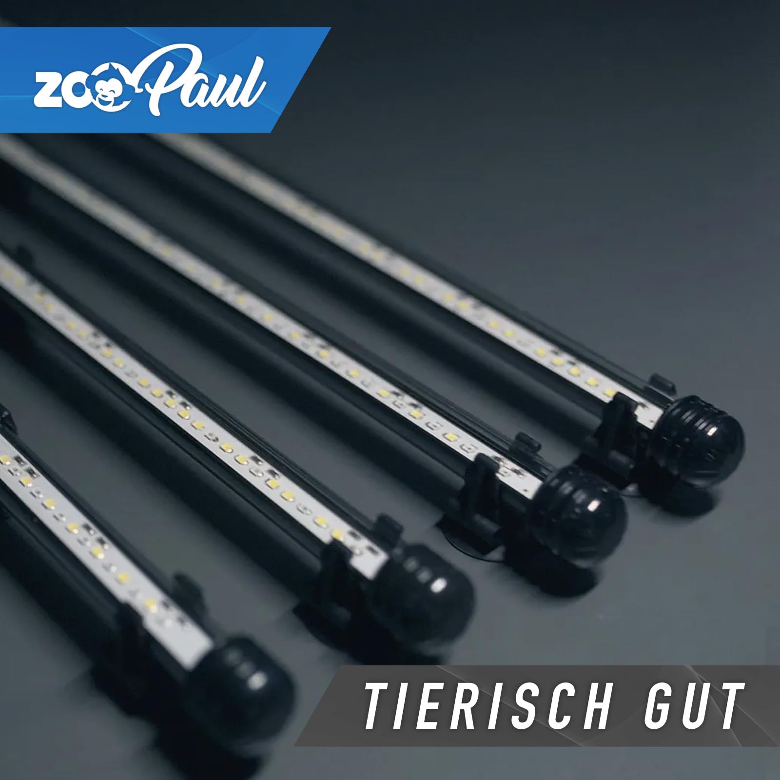 ZooPaul DayNight LED Aquarium Beleuchtung Tag und Nacht Terrarium Pflanzenlicht 93,5cm 16,8W