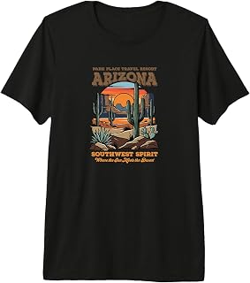 Park Place Travel Resort, Arizona Desert Sunset Southwest Premium Tri-Blend T-Shirt