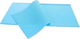 Hemobllo Molde de Silicona para Prensa de Cera de Abejas con Diseño de Panal Resistente y Reutilizable para Apicultores y Aficionados Color Azul