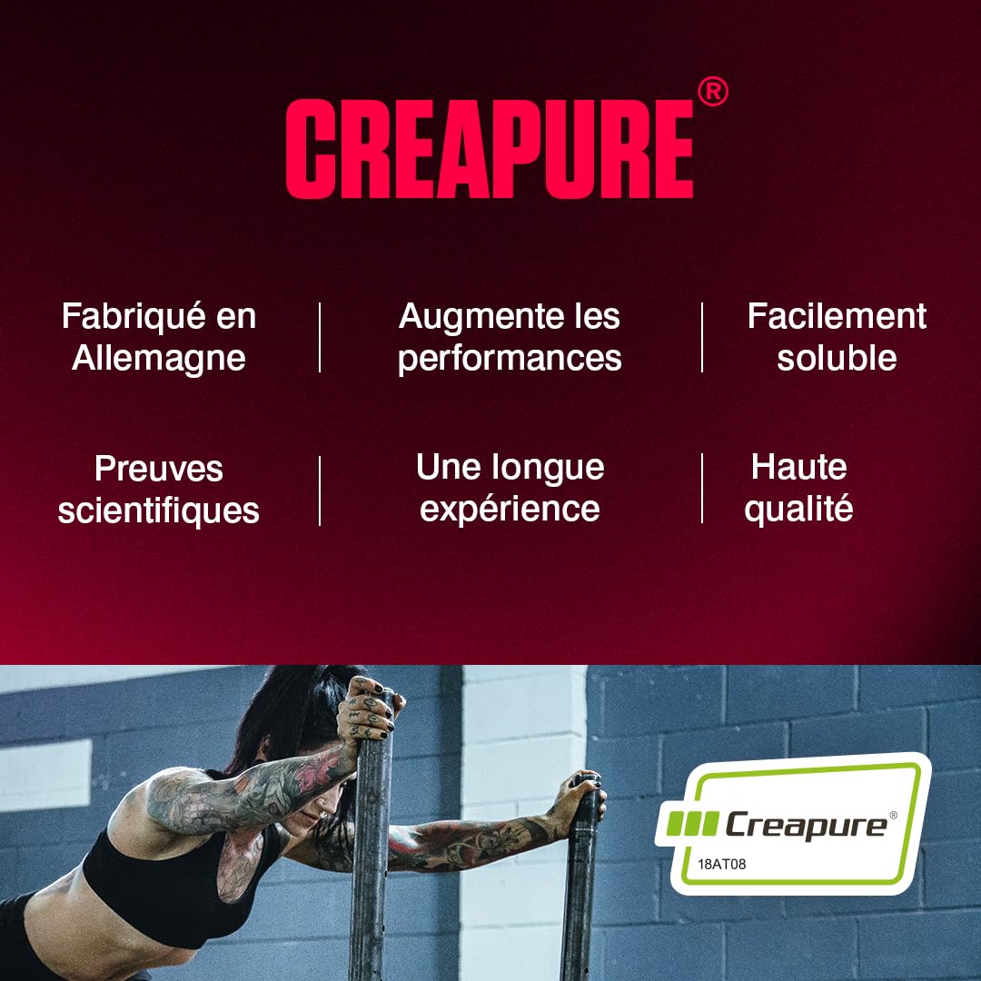 Dymatize Creatine Monohydrate Unflavoured Powder 500g Creapure Créatine