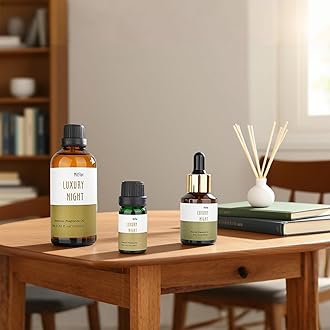 Hotel Fragrance Diffuser Oil Gift Set - Premium 6 x 10 ml, 0.34 fl oz, MitFlor Luxury Hotel Essential Oils Diffuser Scents - Inspired by The Hilton, Marriott, Shangri-La, Four Seasons, and W Hotel