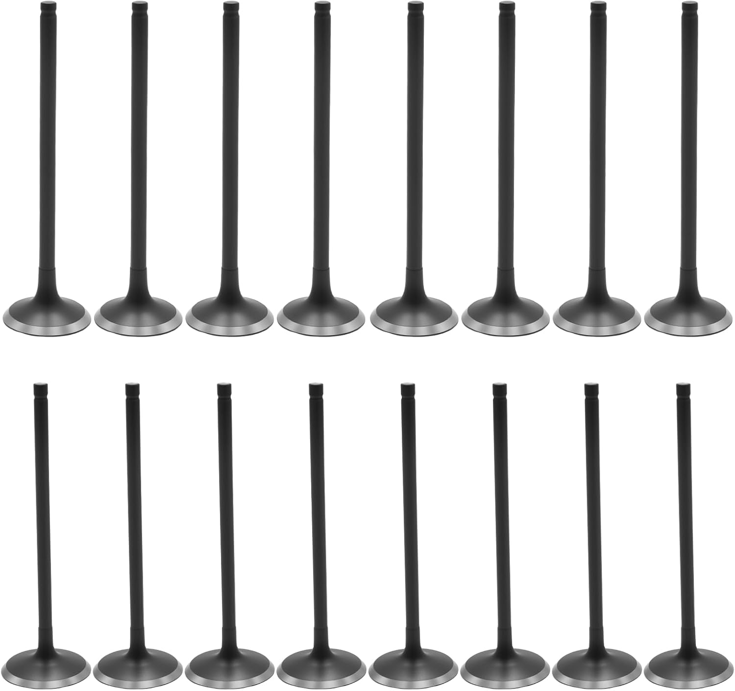 22211-2G000 16PCS Intake Exhaust Valves Kit, Replacement for HYUNDAI Genesis Coupe 2.0L 1998CC L4 DOHC 2010-2014, Replacement for KIA Forte 2.0L 1998CC L4 DOHC 2010-2013