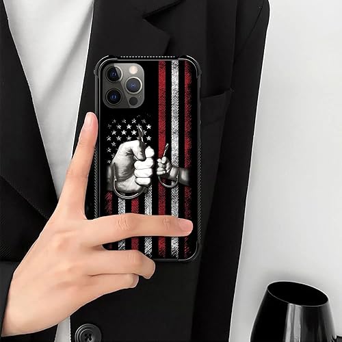 Miniatura 5 de DAIZAG Funda compatible con iPhone 11, funda de la bandera estadounidense de pesca para iPhone 11 para hombre y mujer, protección completa, a prueba