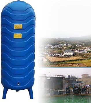 PE Expansion Vessel Water Storage Bladder Pressure Tank, Pressurised Water Tower Pressure Tank for Well Pump,35x80cm60L/15.8gal