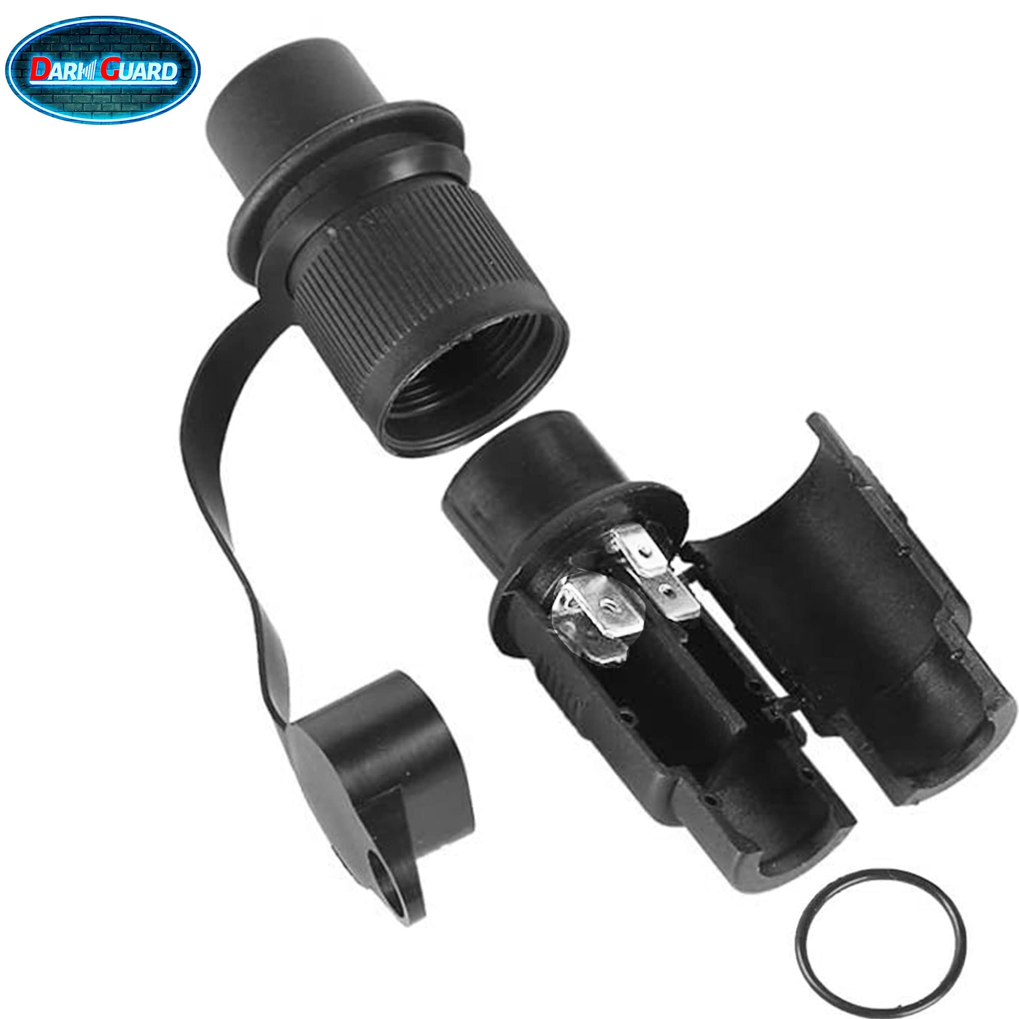 Spina 3 Poli Trattore e Prese 3 Poli Trattori 12v 24v,Norma DIN 9680, Prese Spina 3 Poli 12v per Macchine Agricole,Spina 3Poli e Prese 3Poli per Rimorchio Camion RV ( Spina e Prese M1S21)