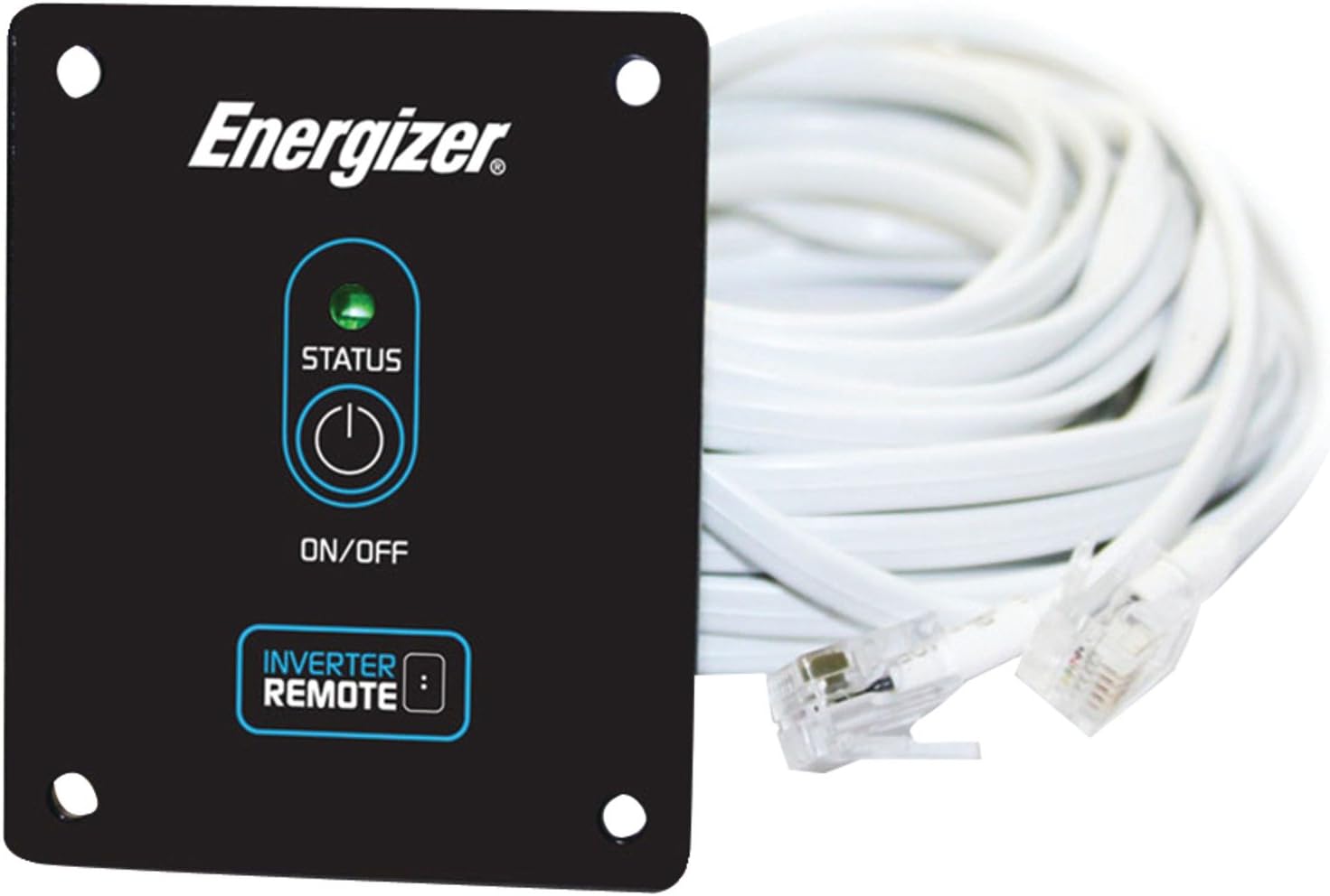 Energizer Remote for Power Inverter Series, mountable and Compatible with EN900, EN1100, EN1500, EN2000, EN3000, EN4000