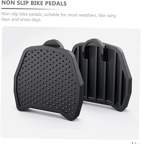 Miniatura 2 de Yardwe 2 Pairs Pedal Bike Bearing Pedals Bike Replacement Pedals Cycle Clips Professional Bike Pedals Road