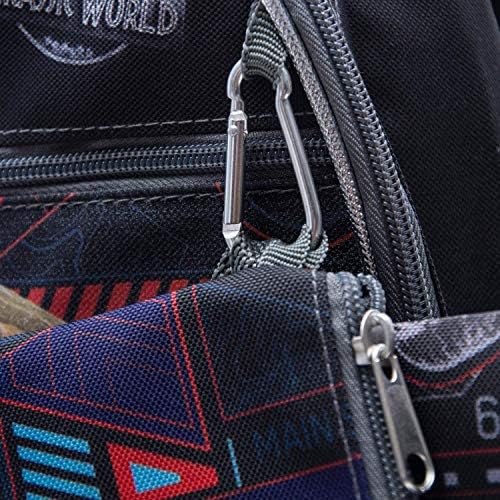 Jurassic World Backpack and Lunch Box Set for Boys Kids 6Pc Deluxe