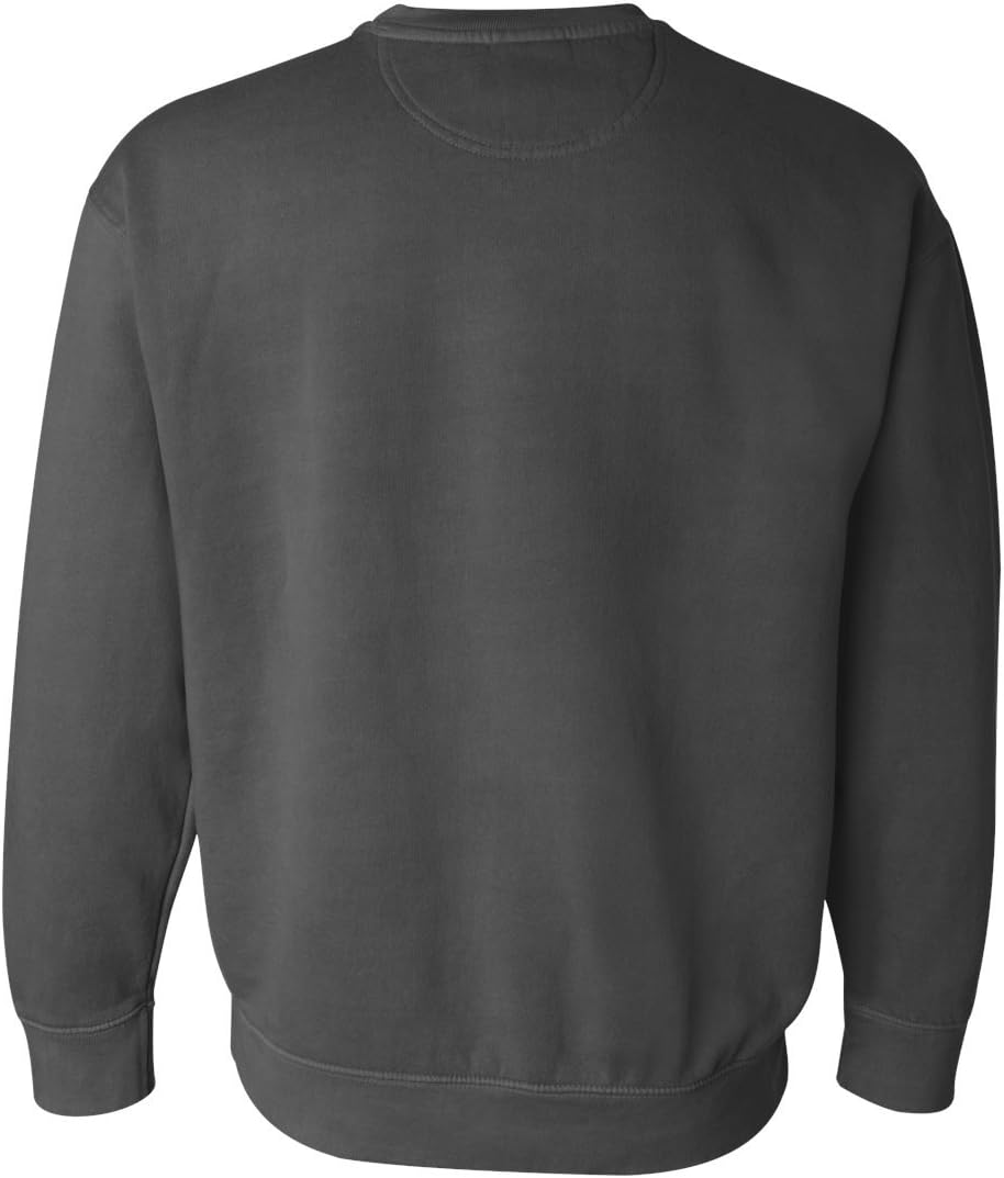 Comfort Colors Chouinard 1566 Adult Crew Neck Sweatshirt Pepper PgmDye Medium - Image 6