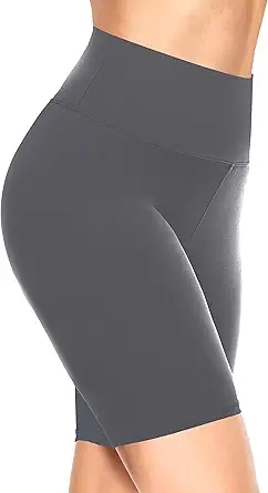 TNNZEET Biker Shorts Women - 8"/5"/3" High Waisted Tummy Control Workout Gym Spandex Booty Yoga Volleyball Shorts