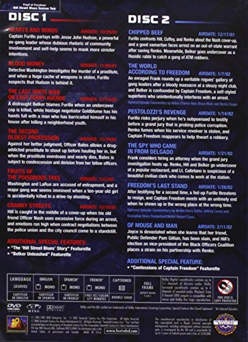 Hill Street Blues Temporada 2 serie de televisión drama policial americano DVD importación 5