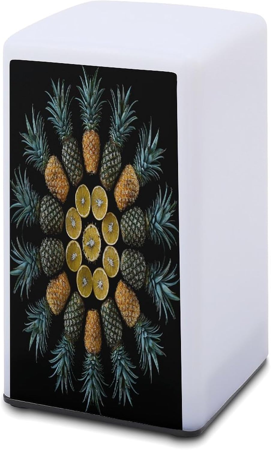 Cordless Night Light Battery Powered Dimmable Lamp for Reading Two Blue Swirls Small Desk Lamp for Bedroom Living Room Office