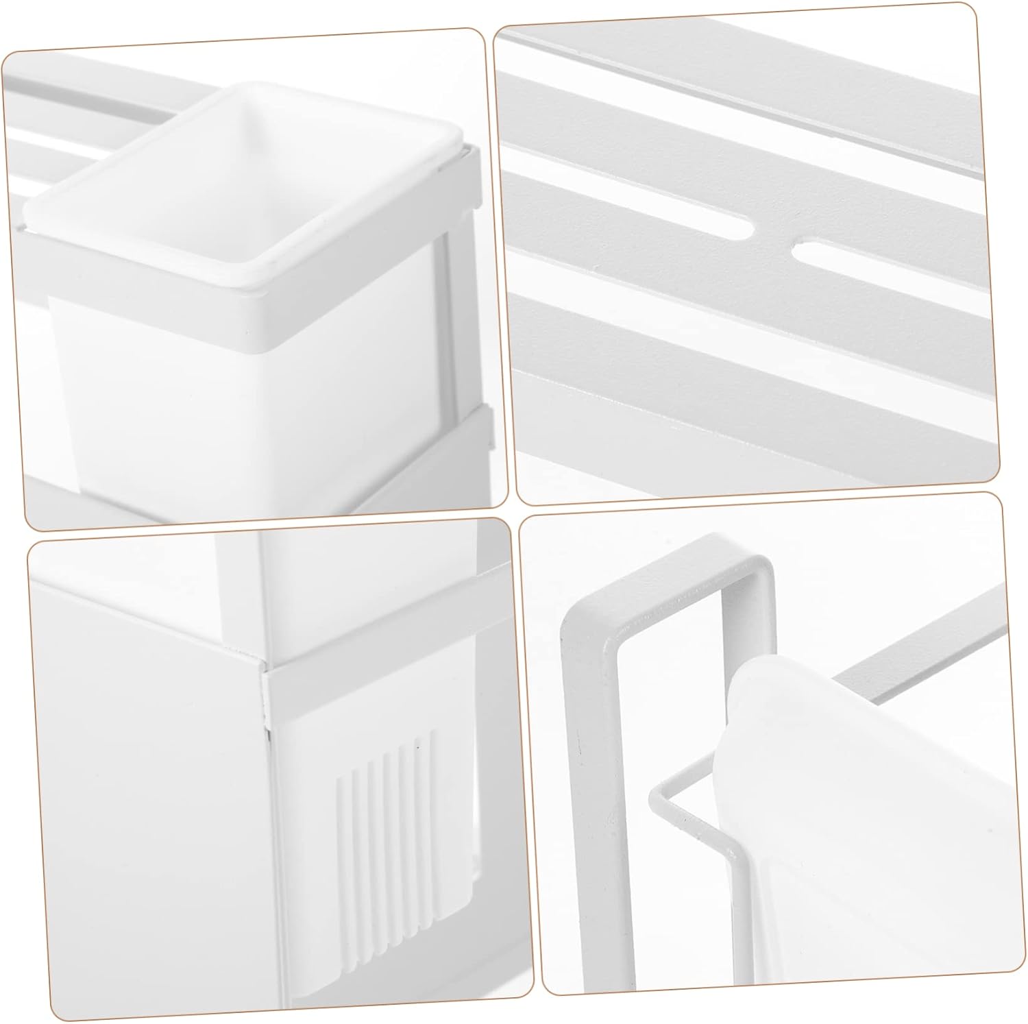 Cabilock Kitchen Cutter Holder Multifunctional Storage Rack for Cutlery Scissors and Utensils Versatile Kitchen Organizer with Smooth Edges for Faster Drying and Prevention