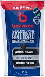 Bozzano Sabonete Líquido Antibac Carvão Ativado Refil 200ml