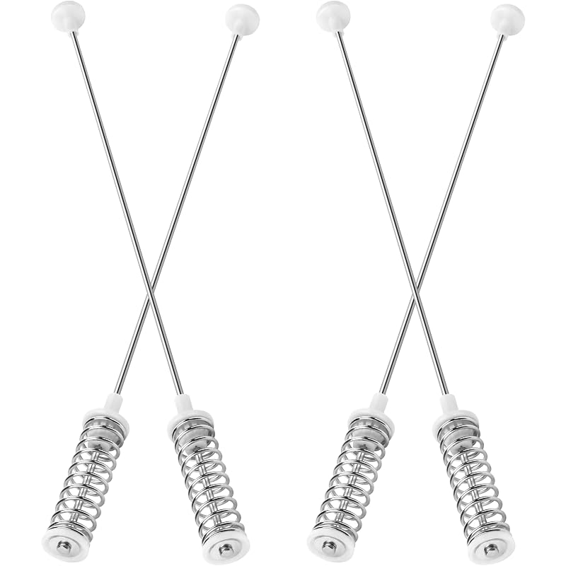 Kit de Hastes de Suspensão para Máquina de Lavar Samsung AMI PARTS DC97-16350E Branco, 4 peças