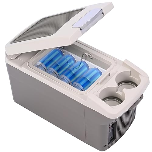 12V Car Refrigerator Cooler/Warmer 6 Quart (6L), 12 Volt DC