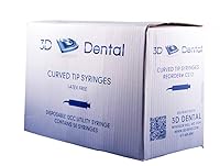 Vista 1 de 3D Dental CS12 US-12 jeringa con punta curva, 50