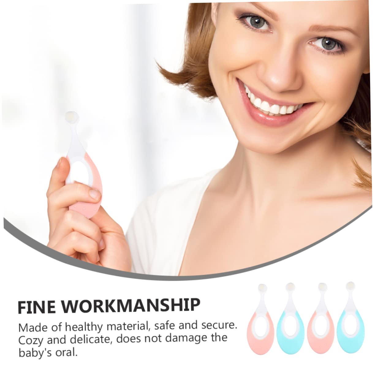 PACKOVE 3 Set Spazzolini Per Ragazza Spazzolino Per La Dei Denti Del Orale Morbida E Colori Ergonomico E Setole Morbide Per Denti E Gengive Sensibili 4 Pezzi*3