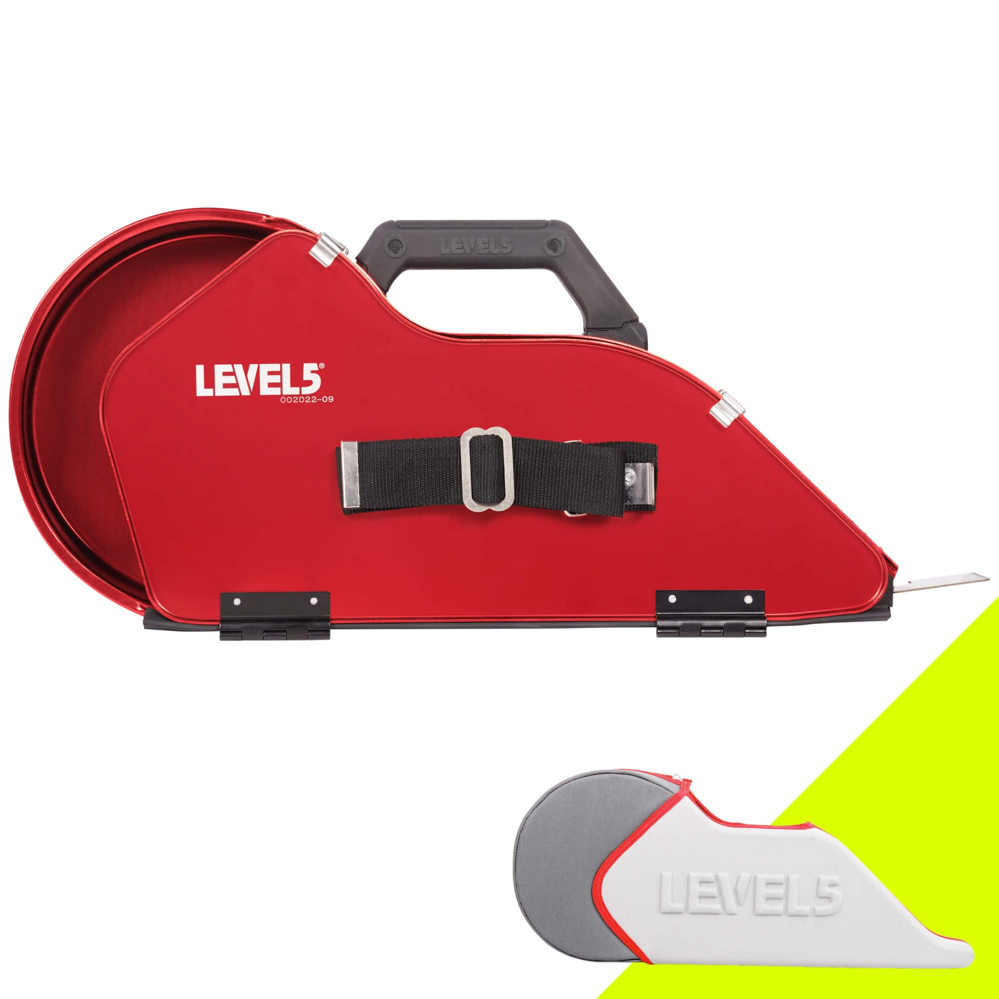 LEVEL5 Semi-Automatic Drywall Banjo Taping Tool | Professional Grade, Aircraft-Grade Aluminum Body, Ergonomic & Corrosion Resistant | 5-311