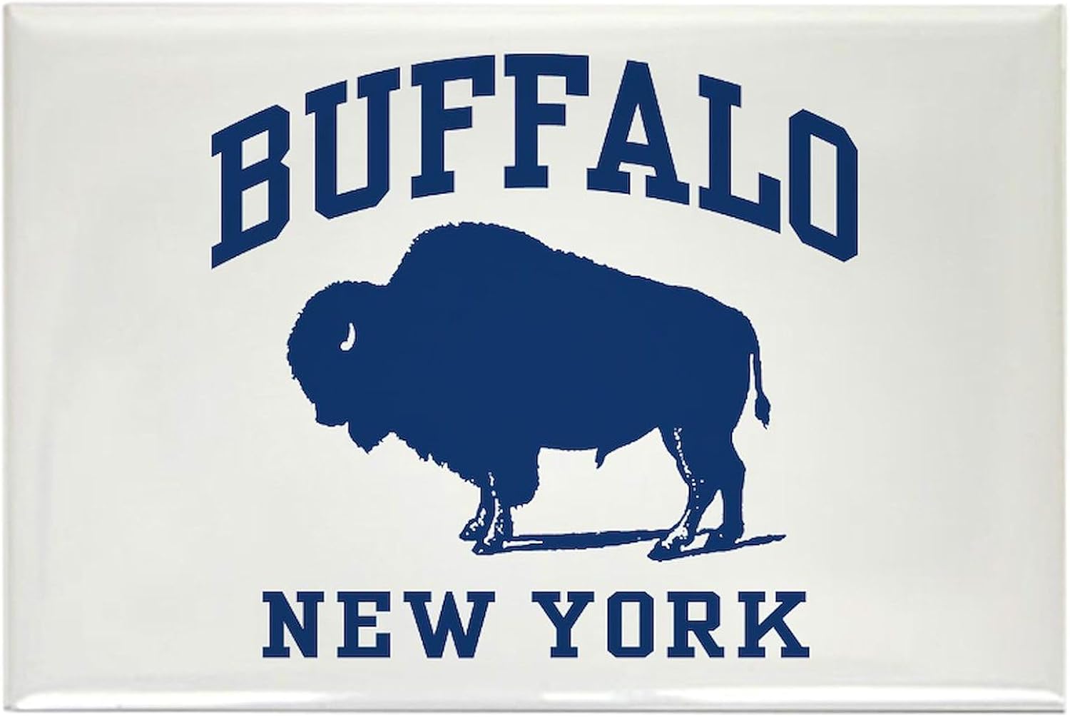 CafePress Buffalo New York Rectangle Magnet, 3"x2" Refrigerator Magnet