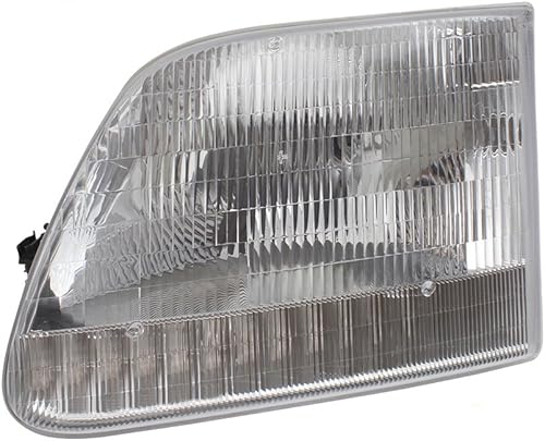 Miniatura 2 de Brock Aftermarket - Conjunto de faros delanteros de repuesto para conductor, izquierdo, pasajero, derecho, halógeno, compatible con Ford F-150