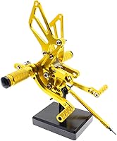 Vista 2 de Krace reposapiés traseros de motocicleta Sunrivery para GSXR750 GSX-R600 1996-2005, SV650/SV650S SV1000/S 1998-2014, GSXR1000 2000-2004