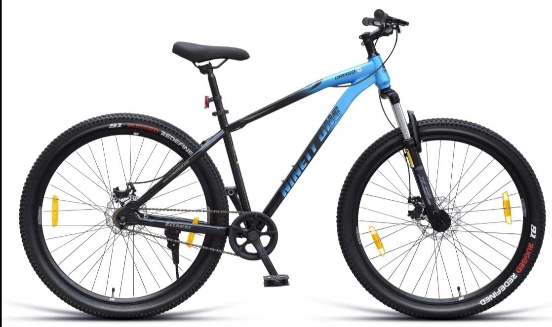 Ninety ONE KTM Drago Cycle in 27.5T Wheel Size in Water Decals Stickers with Dual DISC for Tall Height People-image-10