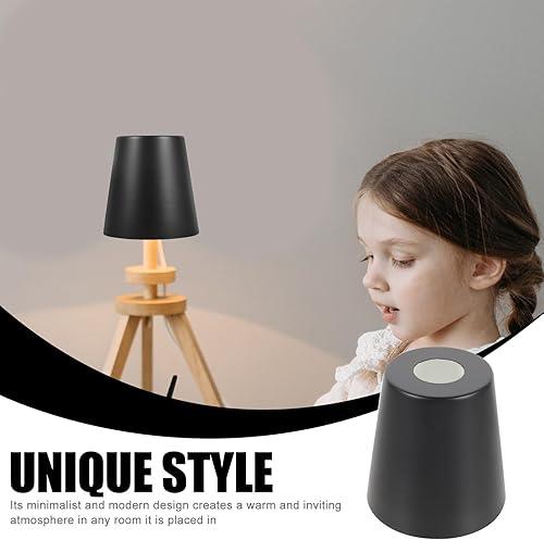 Miniatura 6 de Housoutil Pantalla de lámpara de metal con barril, pantalla de lámpara colgante de hierro, pantalla de lámpara colgante de hierro para reemplazo de