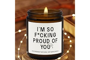 Illuminating Laughter: Funny Graduation Candle for Jovial Celebrations