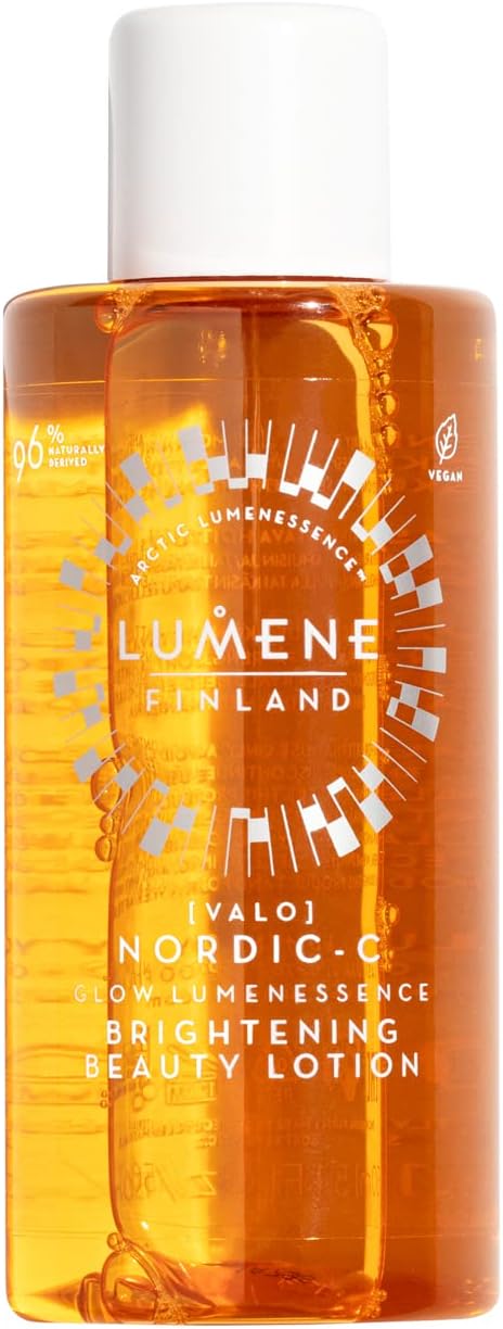 Glow Lumenessence Brightening Beauty Face Lotion - Reveal Glowing Skin + Lasting Skin Hydration - Skin Brightening AHA Exfoliant + Vitamin C Lotion with Hyaluronic Acid (150ml)