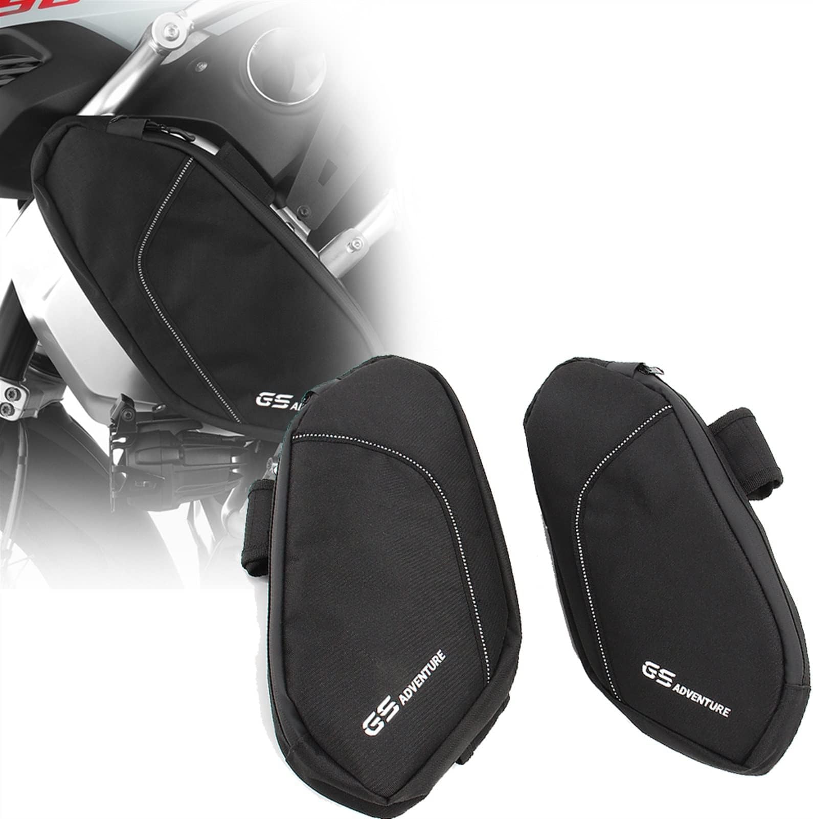 XQSSB For BMW R 1250 GS Adventure R1250GS Tool Placement Bag Motorcycle Accessories Waterproof Repair Package Toolbox Decorate, Black