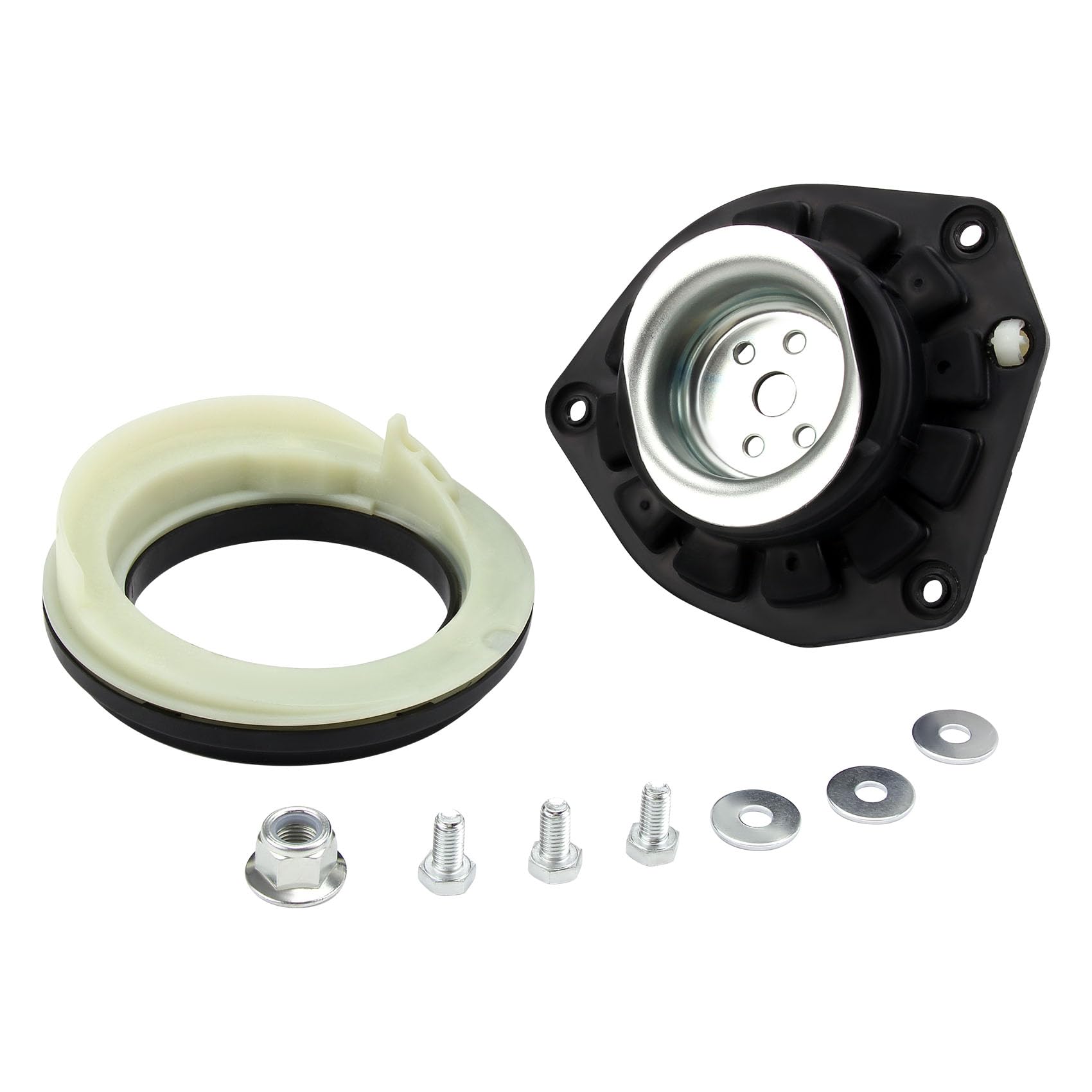 DOCAS 2x Copela de amortiguador Eje delantero,Kit reparación apoyo columna amortiguación 7701207678 7701208891 compatible para Renault Megane 2 Scenic 2 2002-2010