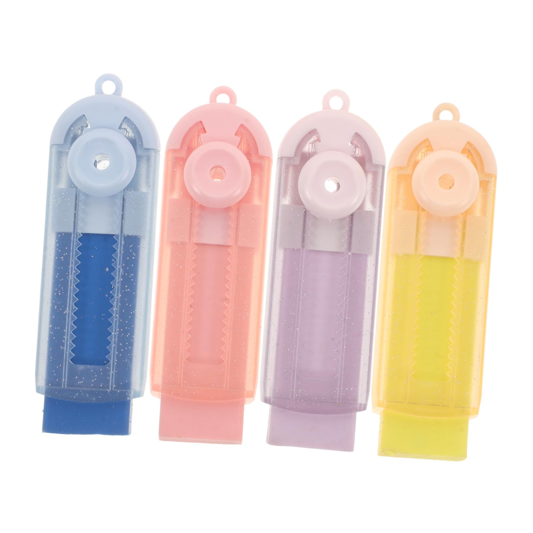 OSALADI 5 ensembles Adorables Gommes Pour Enfants Gommes Sèches Pour Crayons D'École Rétractables Pour Étudiants De Papeterie Pour 4 pièces * 5