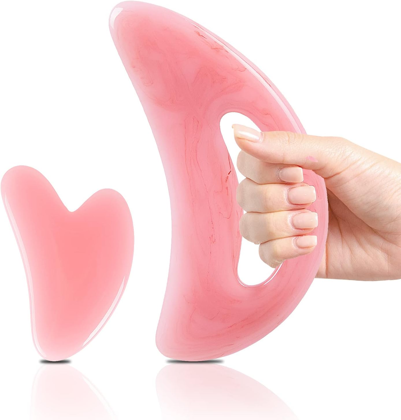 iunxkmi Large Body Gua Sha Massage Tool for Lymphatic Drainage Massage and Bo...