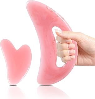 Large Body Gua Sha Massage Tool for Lymphatic Drainage Massage and Body Sculpting - Perfect Anti Cellulite Tool for Men and Women, Muscle Scraping Tool for Back, Neck, Face, Leg Massage