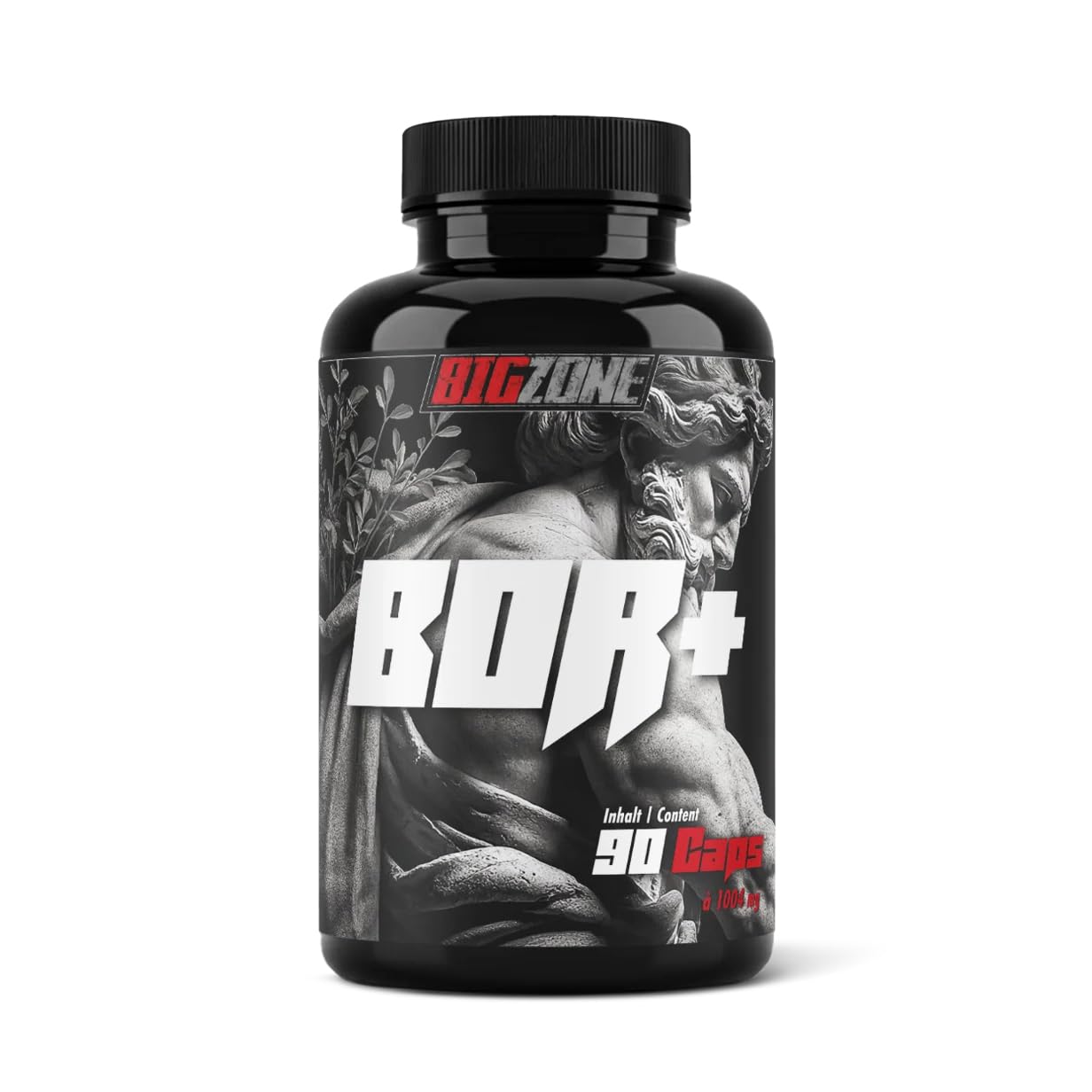 Big Zone Bor+ | 10mg Spurenelement Bor per Kapsel | 90 Kapseln, 3 Monatsvorrat